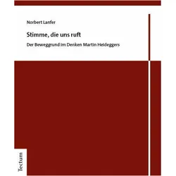 Stimme, die uns ruft, Fachbücher von Norbert Lanfer