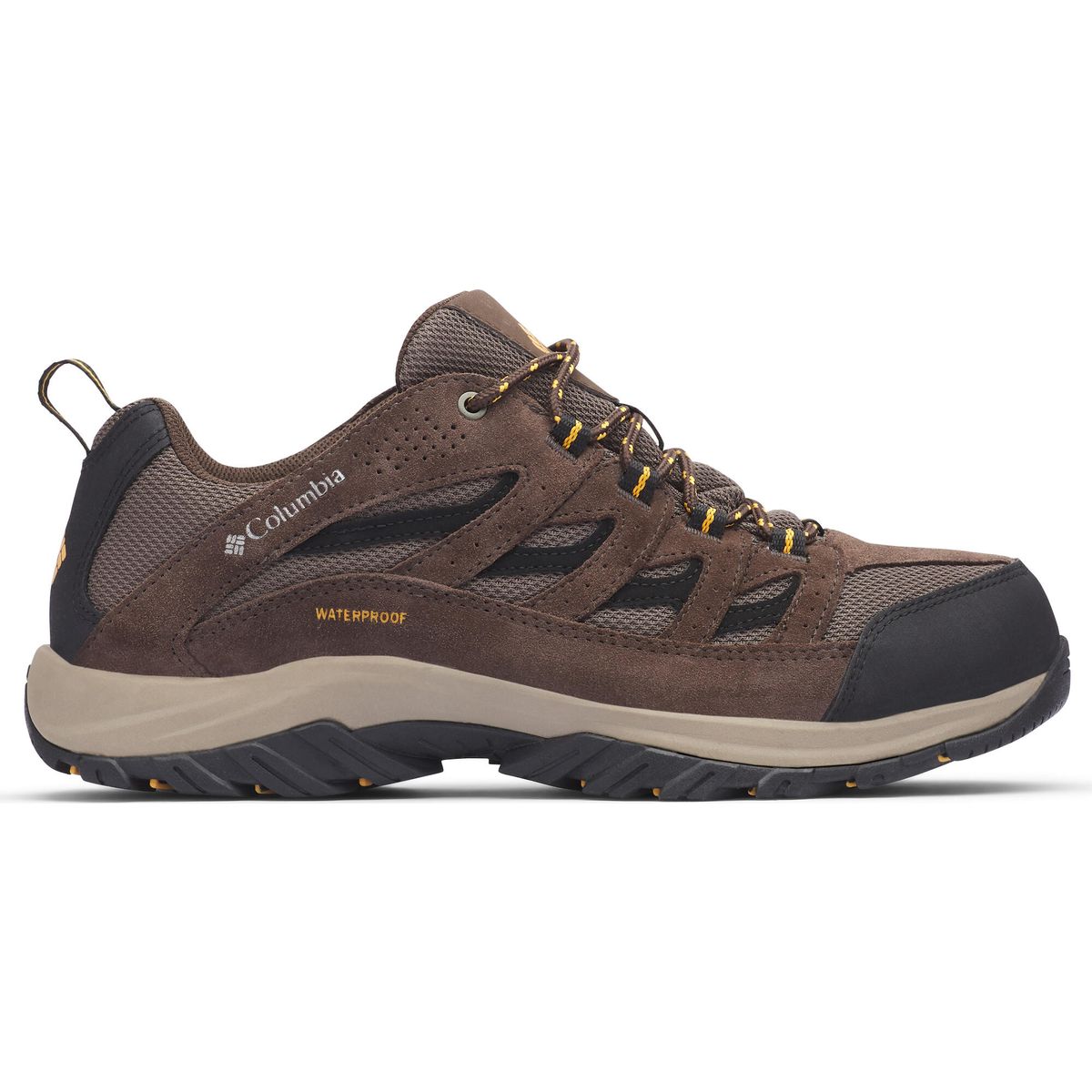 Columbia Men's Crestwood Waterproof Hiking Shoes mud, squash (255) 8 210065-2100651-255-8