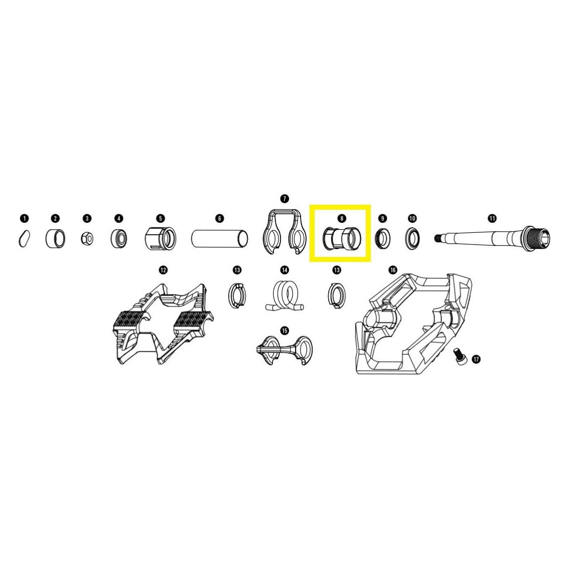 Crankbrothers Ersatzlager für Double Shot 2, 3 (39756241)