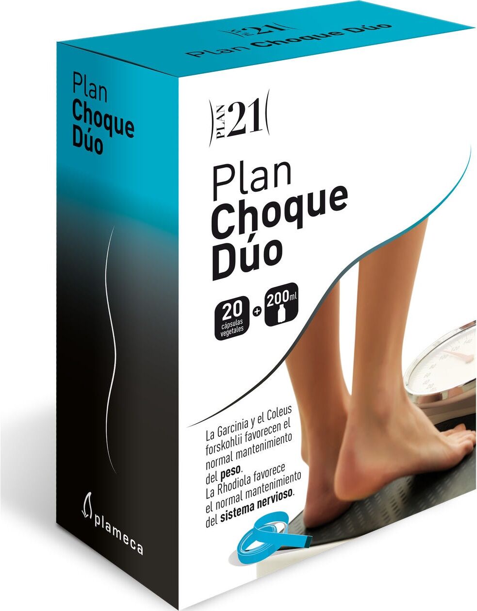 PLAMECA Plan Choque Dúo 200ml + 20 cápsulas