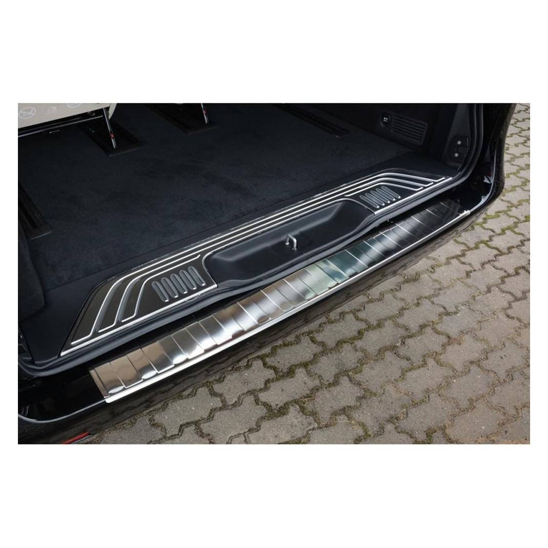 Konjac Sponge RVS Achterbumperprotector compatibel met Mercedes Vito & V-Klasse 2014-2019 & Facelift 2019- Ribs (AVI-235818)