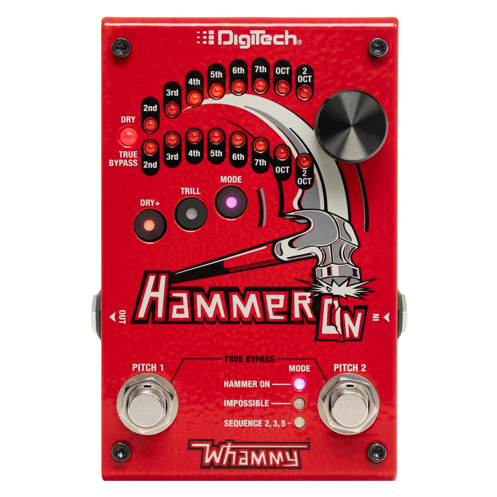 Digitech Effektpedal, Whammy, HammerOn, Pitchshifter (Gitarre) (HAMMERON-U)