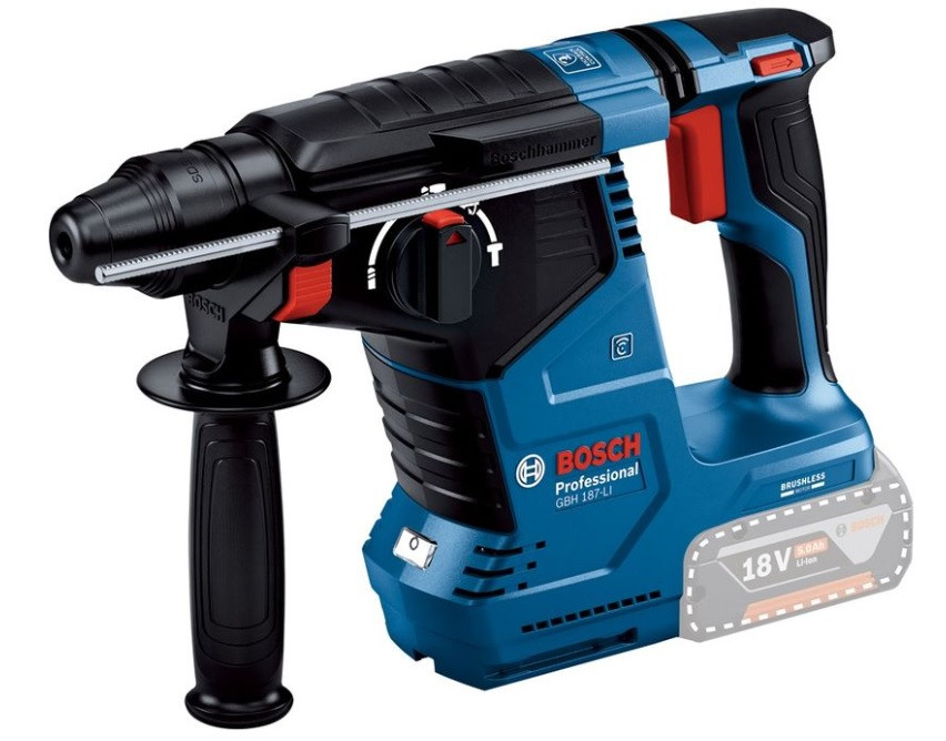 Bosch GBH 187-LI Solo Accuboormachine met klopfunctie