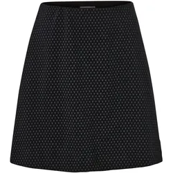 Tchibo - Glitzernder Jacquard-Rock - Damen - Gr. XXL - silber/jacquard