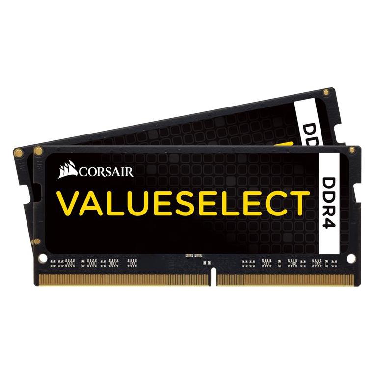 Corsair Value Select (1 x 8GB, 2133 MHz, DDR4-RAM, SO-DIMM) (CMSO8GX4M1A2133C15)