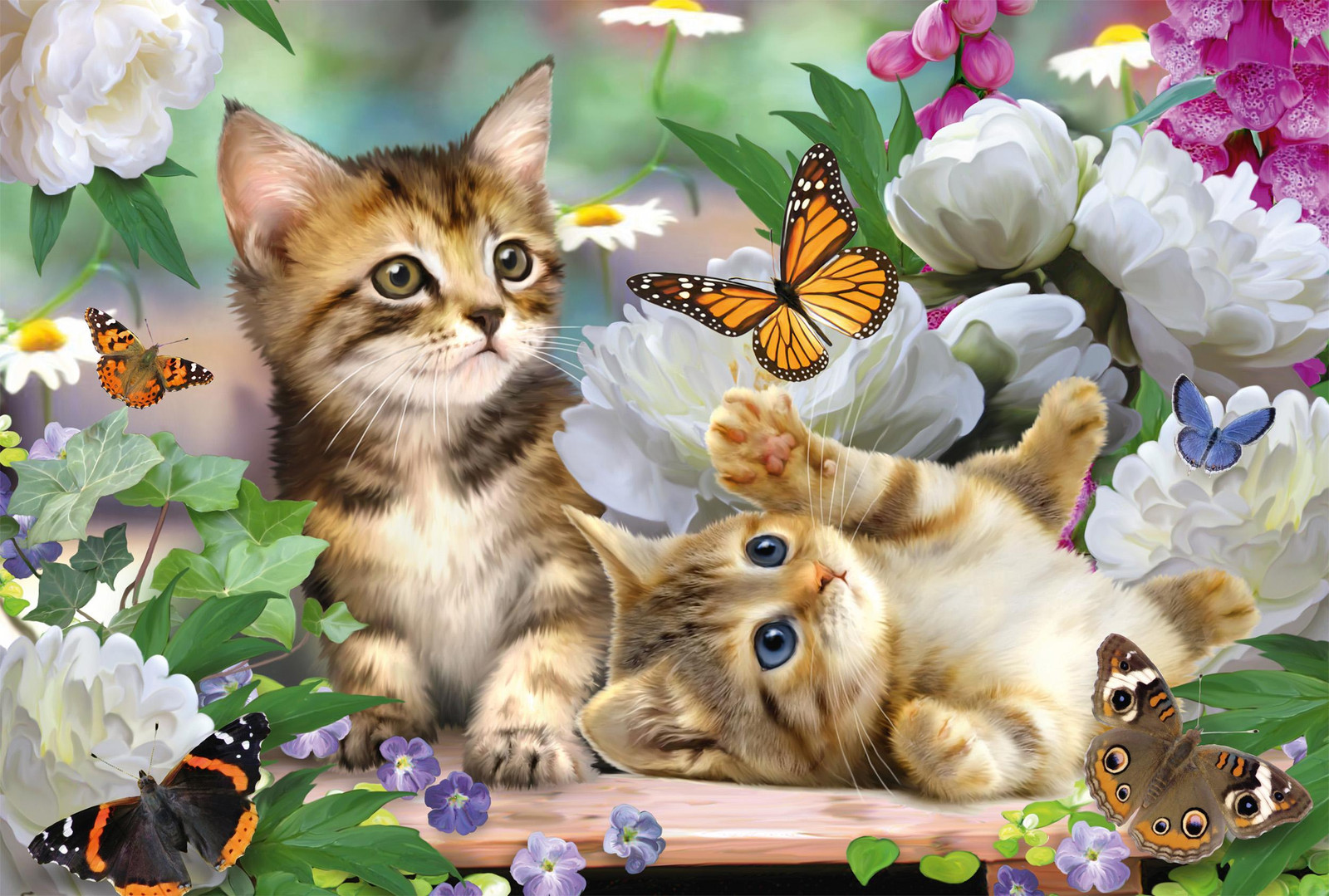 Speelse kittens puzzel van Sonstige Verlage