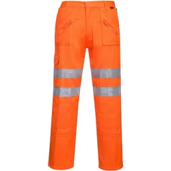Warnschutz Bundhose "RT47" Bahn orange - XL - Orange