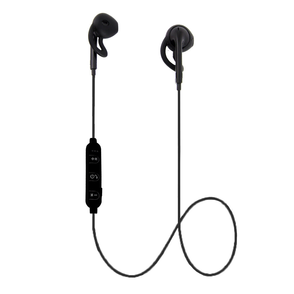Esperanza EH187K Draadloze Sportieve Koptelefoon met Microfoon, Zwart