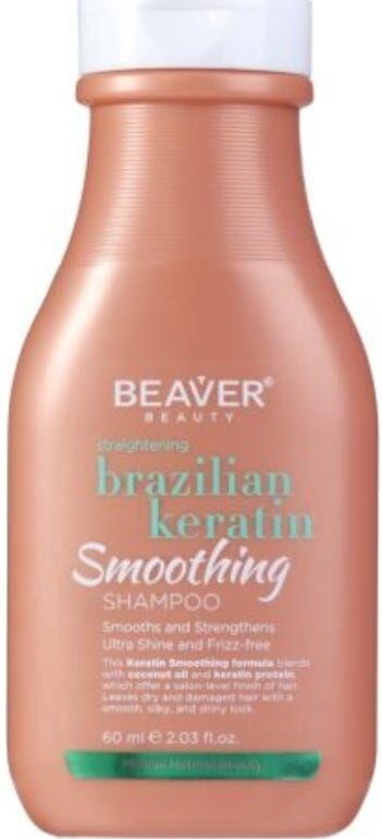 Beaver Beauty Brazilian Keratin Champú Alisador 60ml