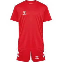 hummel hmlLOGO Sport-Set Trikot+Shorts Kinder 3062 - true red 152