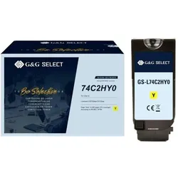 G&G, Toner, Kompatibler Toner ersetzt 74C2HYE – SELECT, 12 Seiten
