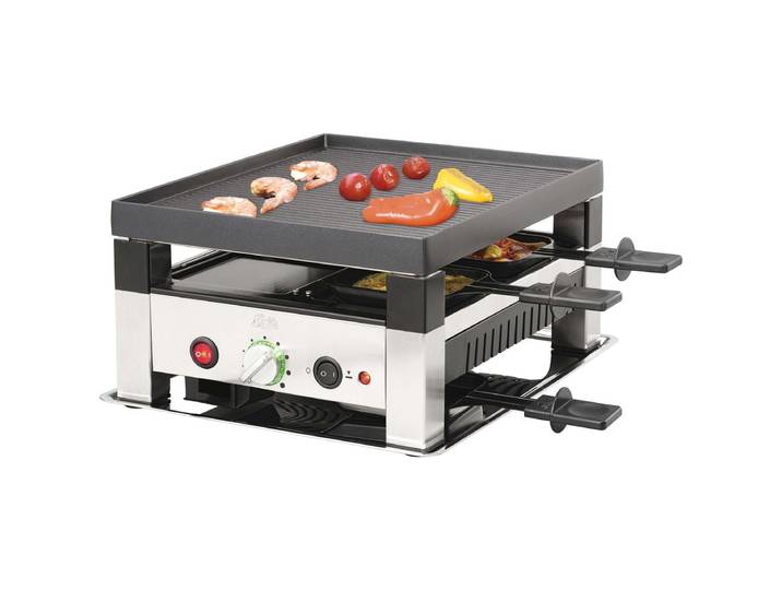Solis 4 in 1 Raclette & Pizza grill 97760 Racletteset
