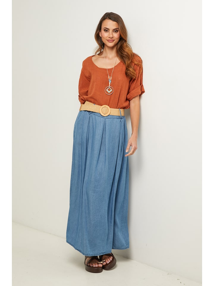 Fleur de Lin Rock in Blau - M