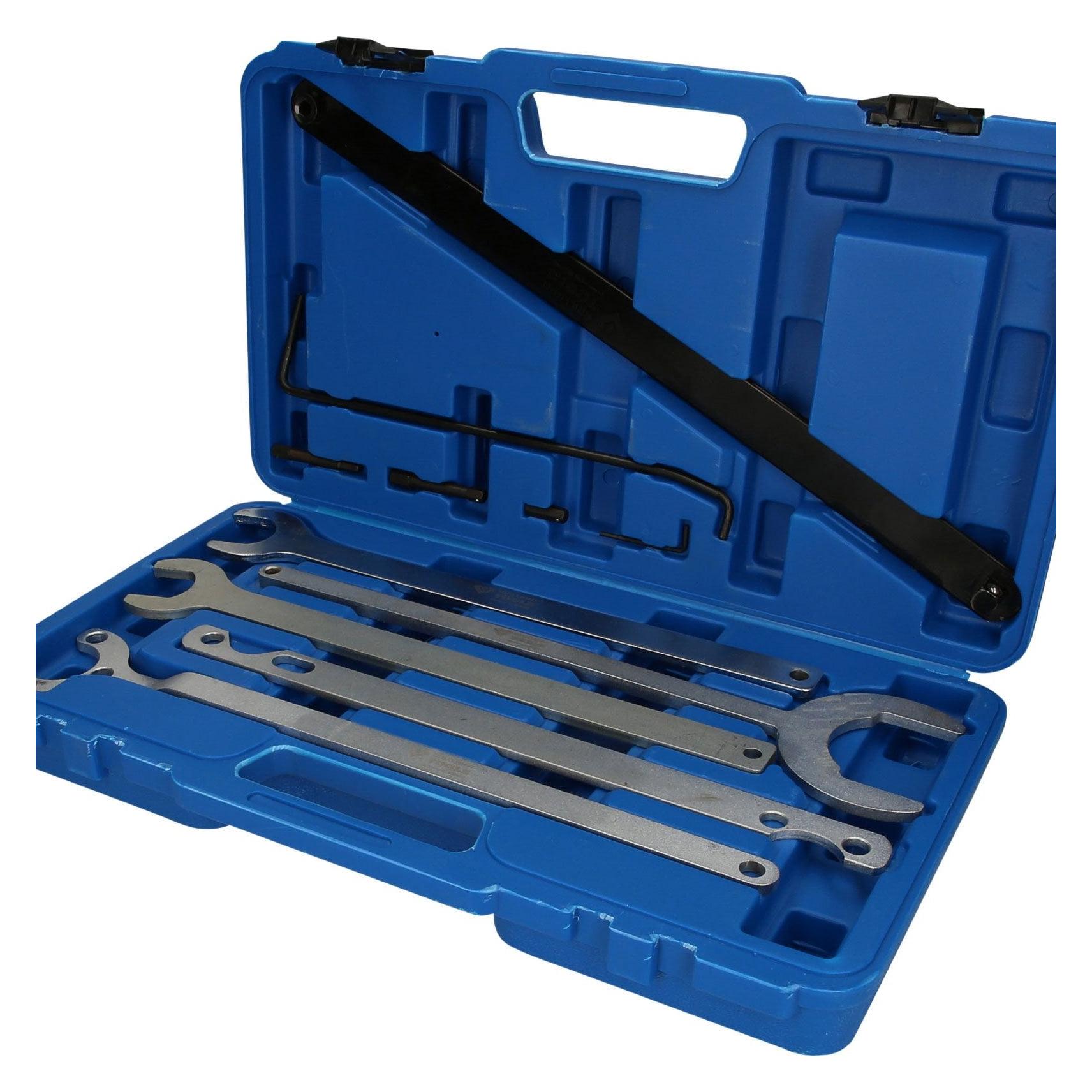 Brilliant Tools Lüfter-Naben-Schlüssel-Satz | 11-tlg. (BT521250)