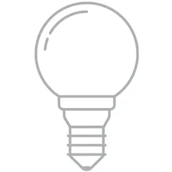 LED-Leuchtmittel, E27, 11 Watt NPS warmweiß, 10.8 cm