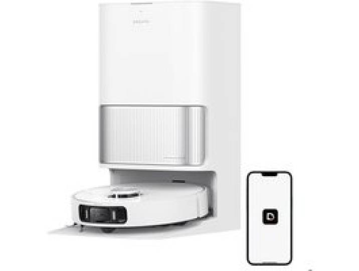 Aspirateur robot Dreame L40 Ultra AE 2en1 avec fonction serpillire puissance daspiration 19000Pa anti-emmlement blanc