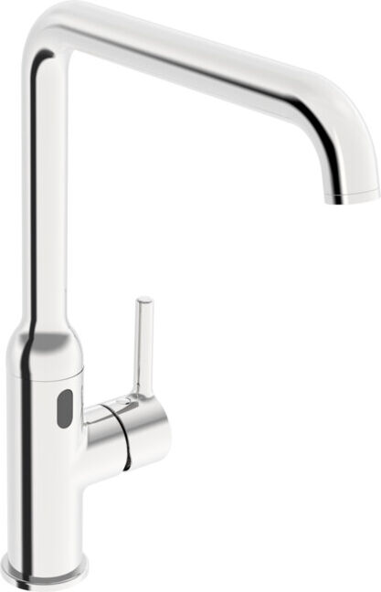 Hansa Mitigeur monocommande d'évier HANSAVANTIS Style Hybrid Hyb./Alim./Bluet., bec 255 mm, chromé (54212209)