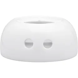2x Gretsch Stövchen Snack Ø 13,5 H 6,5 cm weiss, Rechaud, Weiss