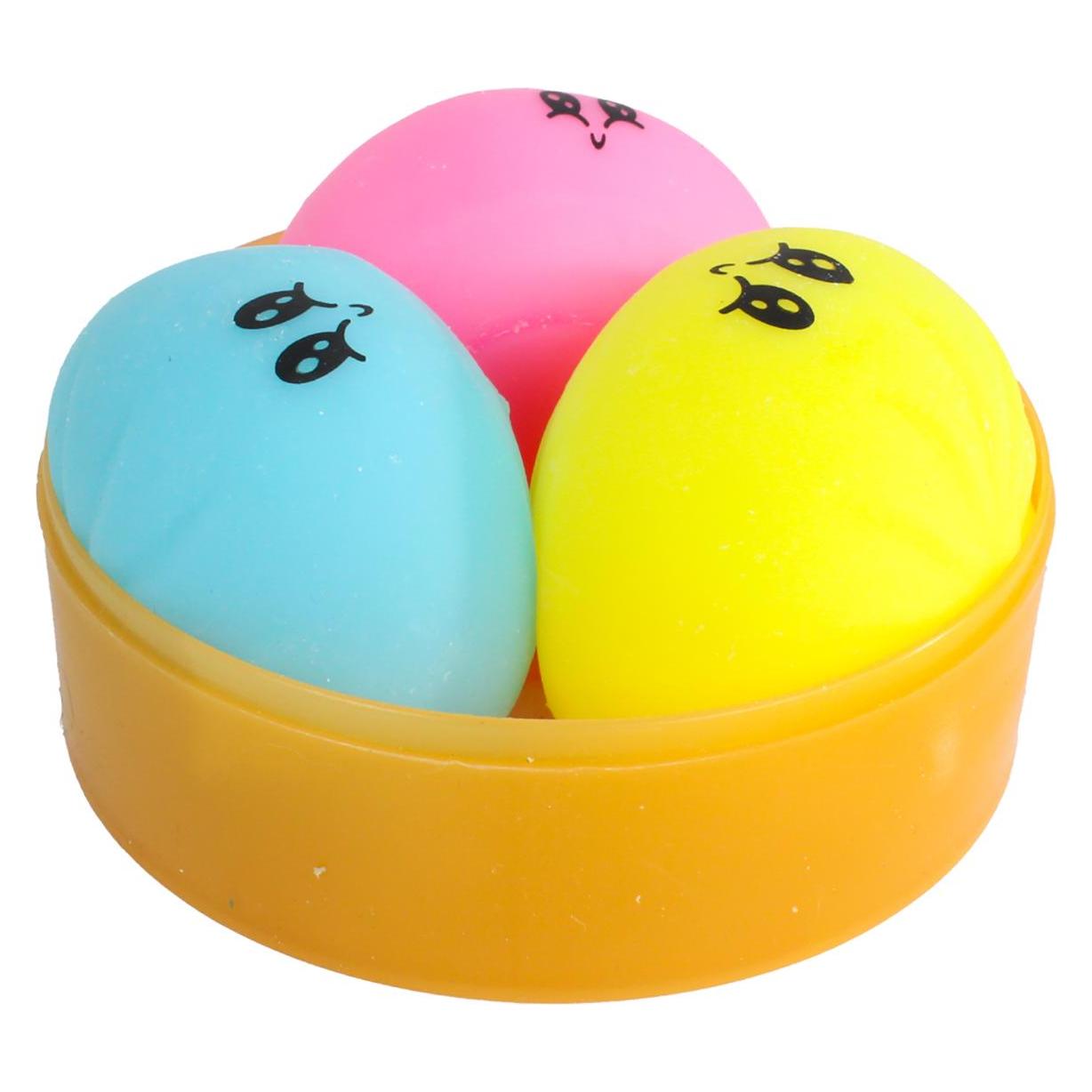 Trend Toys Kawaii Foam Dumplings 3 stk. 5cm i steamerkurv CDU (201079)