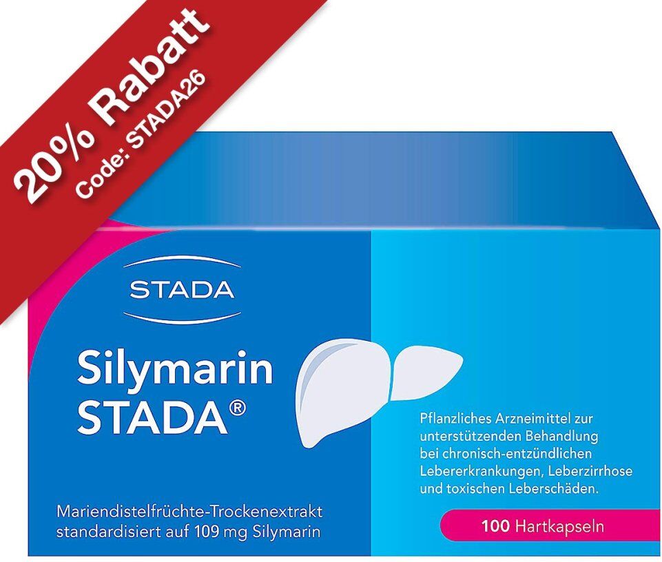 Silymarin Stada 109 mg Hartkapseln 100stk