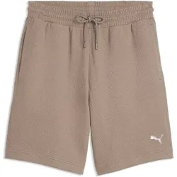 PUMA Herren Shorts ESS ELEVATED Relaxed Material Shorts 8, Größe XL in Grau Grau