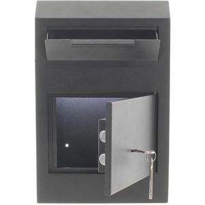 Rottner Einwurftresor Cashmatic Basic, mit Einwurfklappe, mit Schlüssel, 38 x 25cm