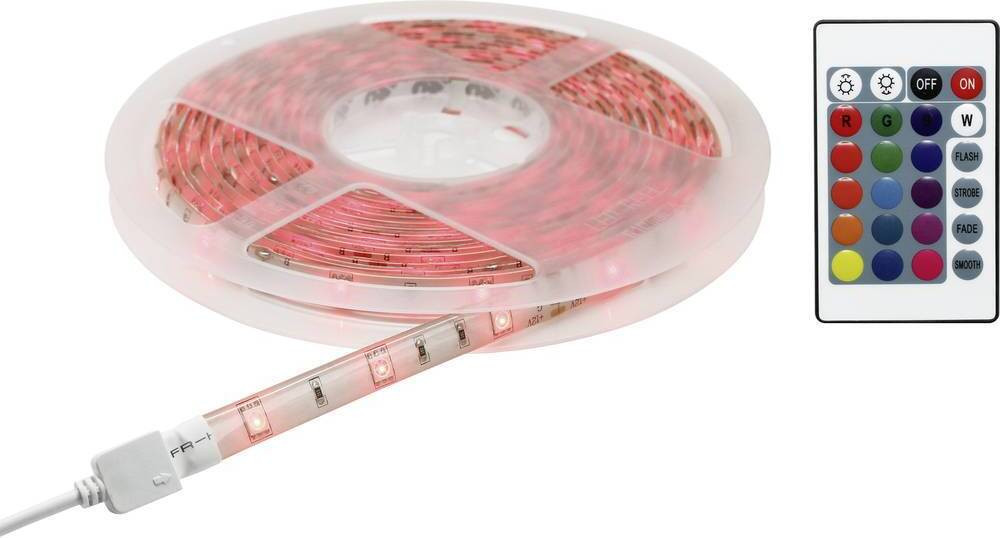 Sygonix SY-5224780 LED-strip basisset met stekker, RGB, 3 meter, 230V