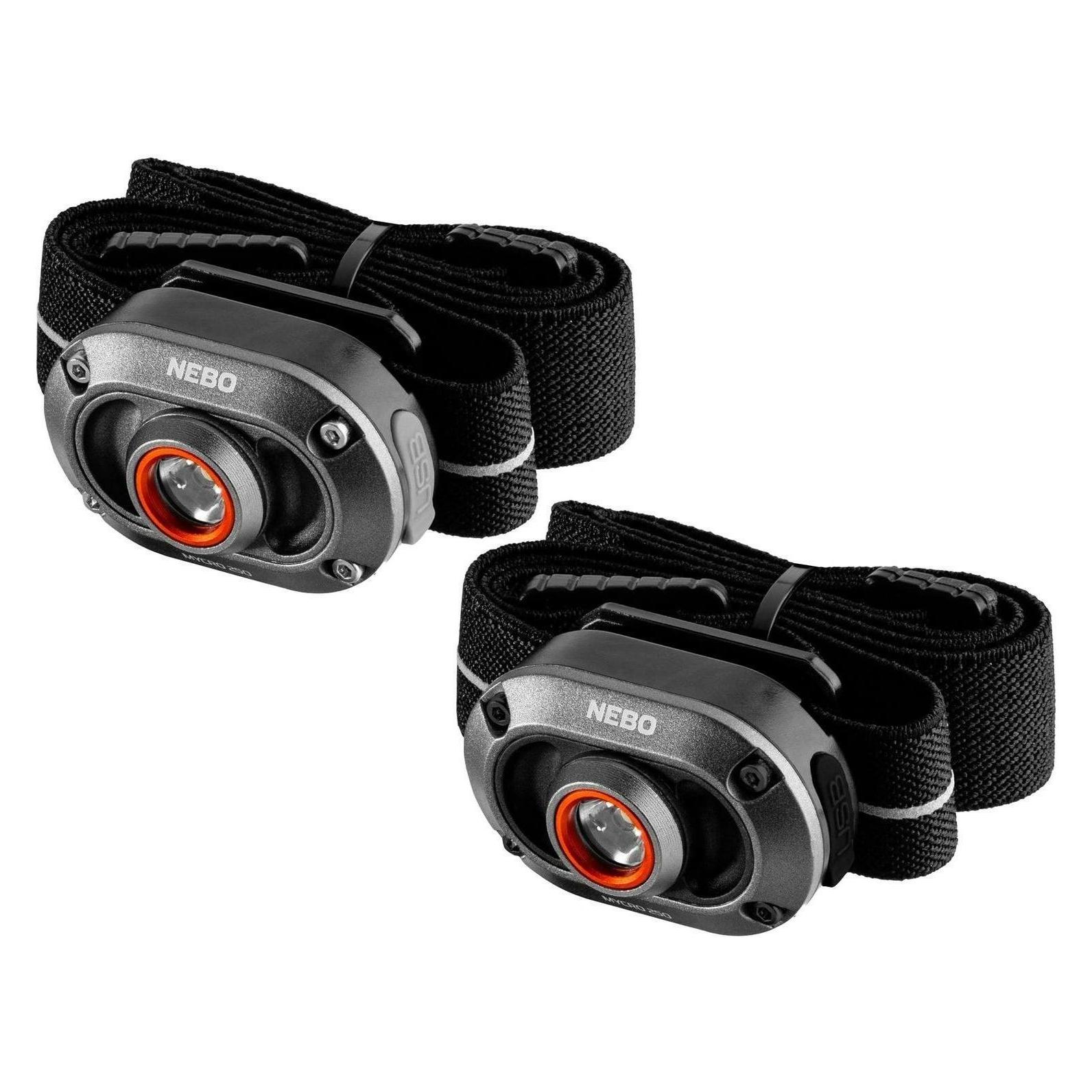 Nebo MYCRO 250 Stirnlampe 2 Stück (250 lm) (10000450)