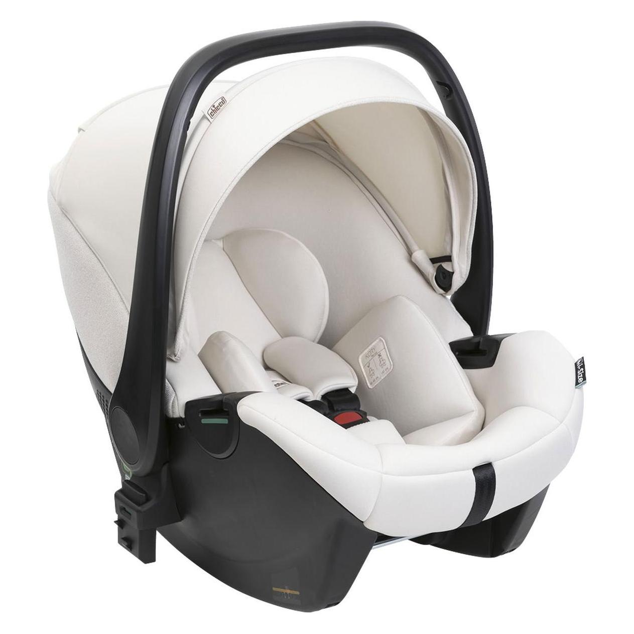 Chicco Fotelik samochodowy dla dzieci KORY PLUS 2025 AMBER GLOW biały (Babyschale, ECE R129/i-Size Norm) (04087146500000)