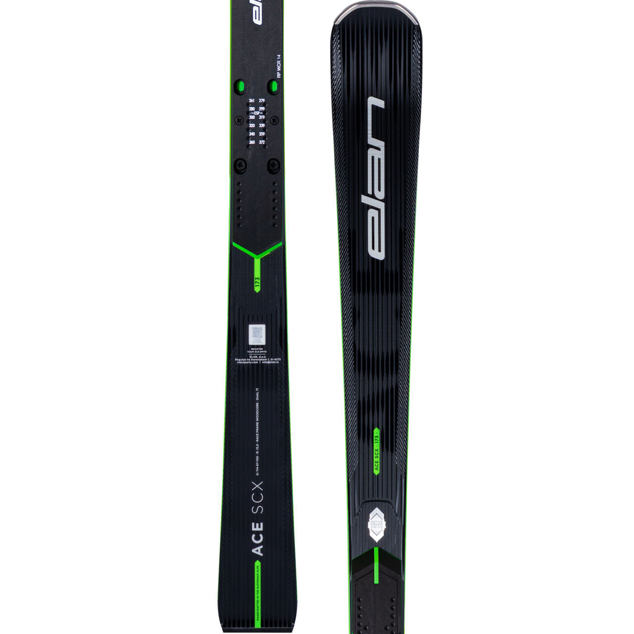 Elan ACE SCX Plate - 167 cm