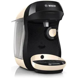Bosch Hausgeräte TAS107E, Kapselmaschine, Beige, Schwarz, Weiss