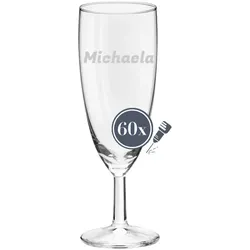 Sektgläser ROYALTY 100 ml geeicht Name horizontal 60 Stück