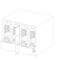 ABB KitJumpE4.2 1600-2000 UL -B- 2psUS INST Anschlusskit für Leistungsschalter Emax2 1500 V DC 4P installiert