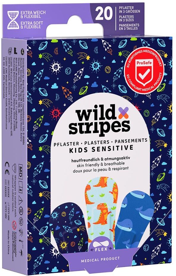 Wild Stripes Kids Sensitive Space Int Pflaster