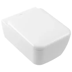 Villeroy und Boch Skyla WC-Set Combi-Pack 4682CLRW 370x530x310mm,  wandhängend, mit TwistFlush, Stone White CeramicPlus