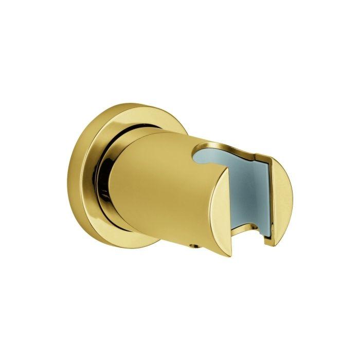 Grohe Rainshower Handbrausehalter 27074GL0 cool sunrise, runde Rosette, nicht verstellbar