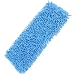 Chenille Microfaser Mopp blau 50 cm für alle Bodenbeläge, wie z.B. Fliesen, Laminat, Linoleum