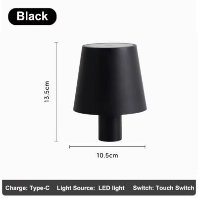 Evergreen Home Goods Wireless Table Lamp For Wine Bottles, LED Bottle Light With Touch Control, Ideal For Outdoor, Restaurants, Bars a Style black rgb Mode