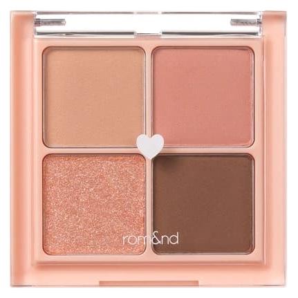 Rom&Nd Better than Eyes 4 Color Mini Palette 01 Dry Mango Tulip (01 Dry Mango Tulip) (3304.20-1000)