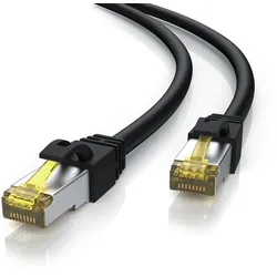 Primewire Outdoor Patchkabel - CAT 7 - mit IP66 - 10 Gbit/s - S/FTP PiMF Schirmung - Netzwerkkabel - 10m