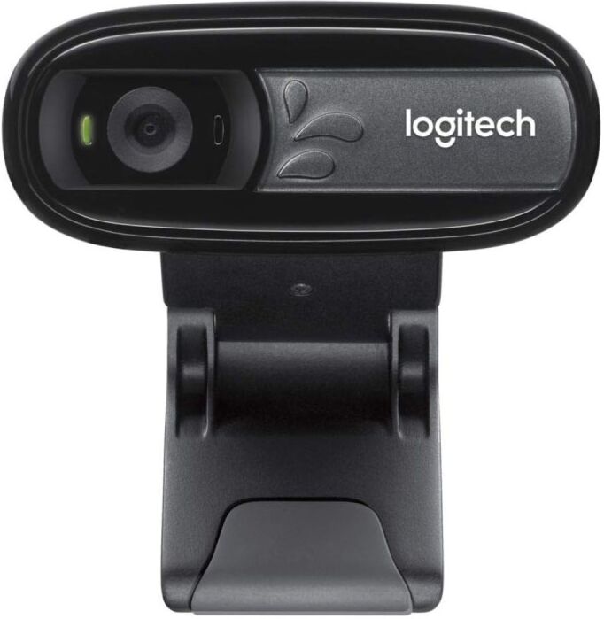 Cámara Web Logitech C170 (v-u0026) Webcam USB, Noir, A+