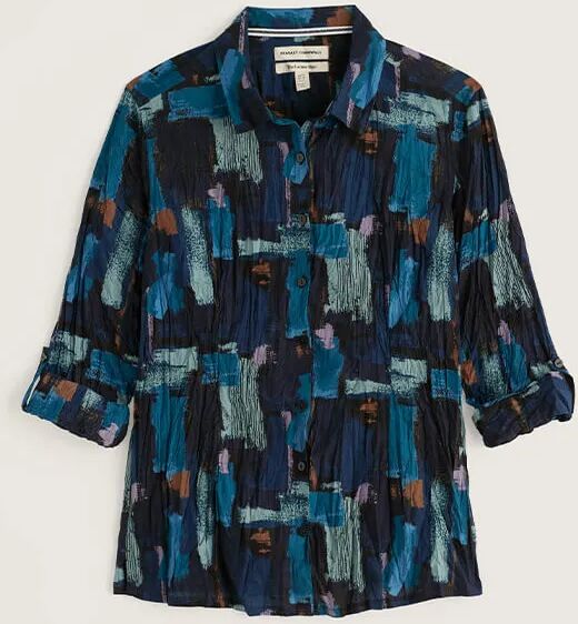Seasalt Larissa Shirt Paint Texture Maritime