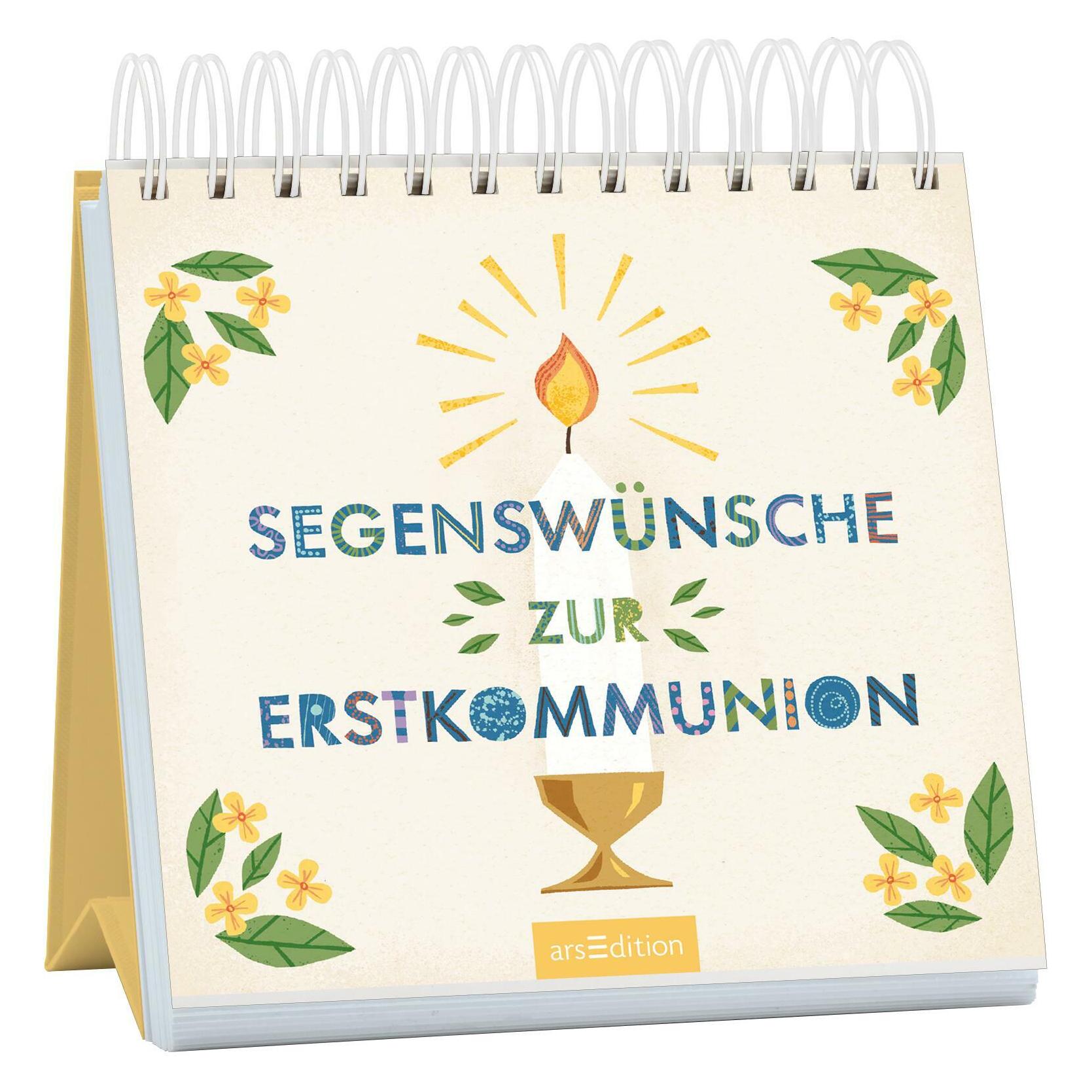 Ars Edition Segenswünsche zur Erstkommunion (136649)