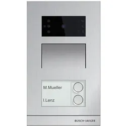 Busch-Jaeger H81363P2-A-03 Außenstation Video Mini UP 2-fach 2TMA130010A0012 H81363P2A03