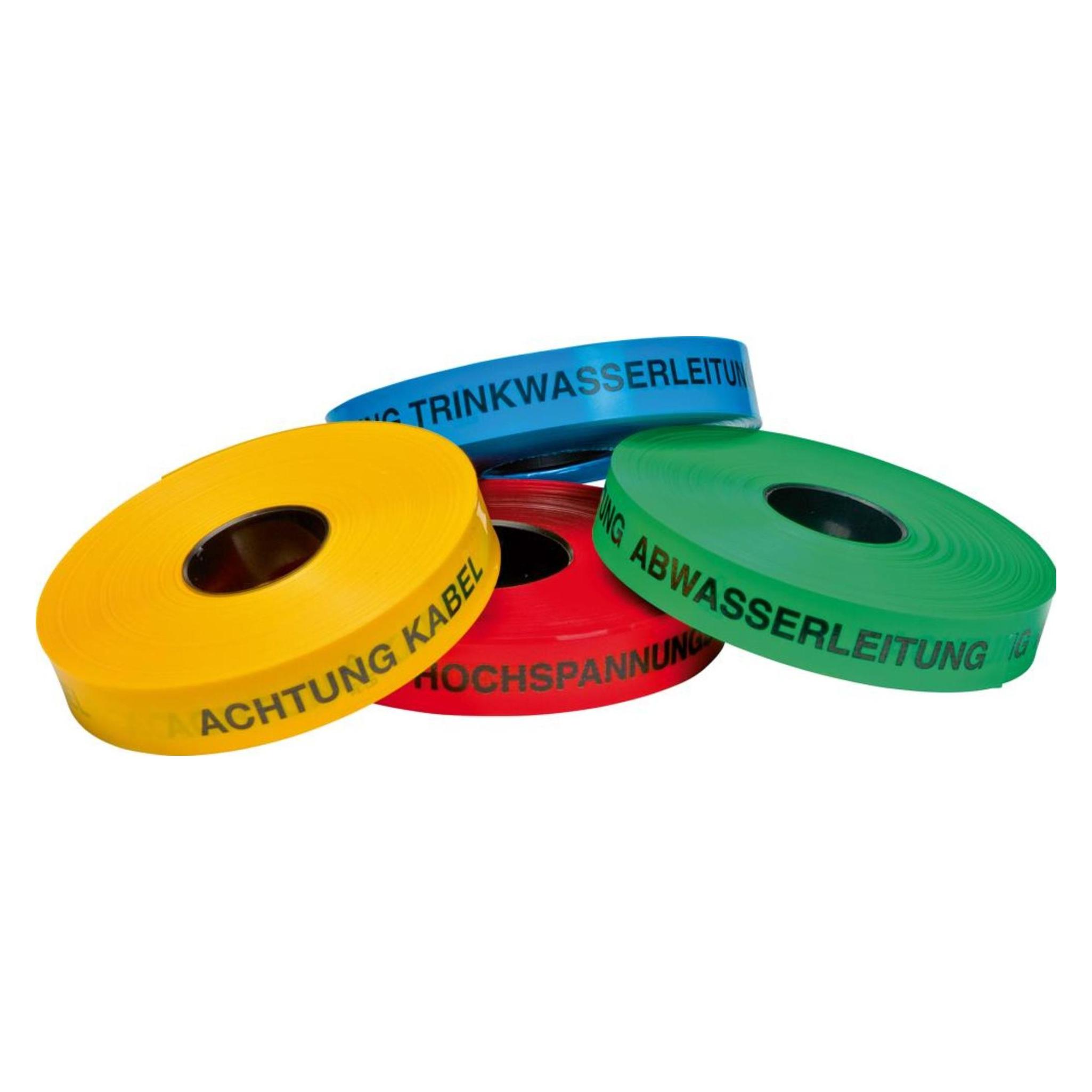 Magni Kelmaplast Trassen-Warnband 250 Meter Achtung Niederspannungskabel (4332163727699)