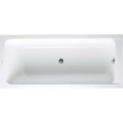Duravit D-Code Badewanne, 1700x750mm, Rechteckig, Einbauversion, 120 Liter, 1 Rückenschräge, weiß, 700099000000000