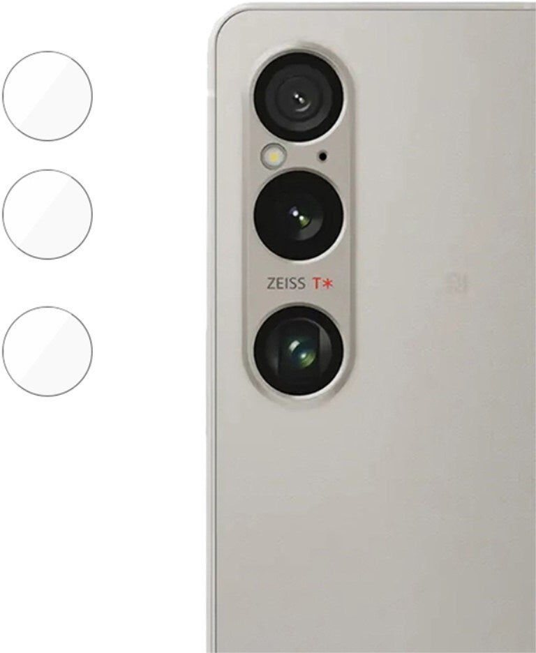 INCOVER Sony Xperia 1 VI Kameralinse Hærdet Glas - Gennemsigtig