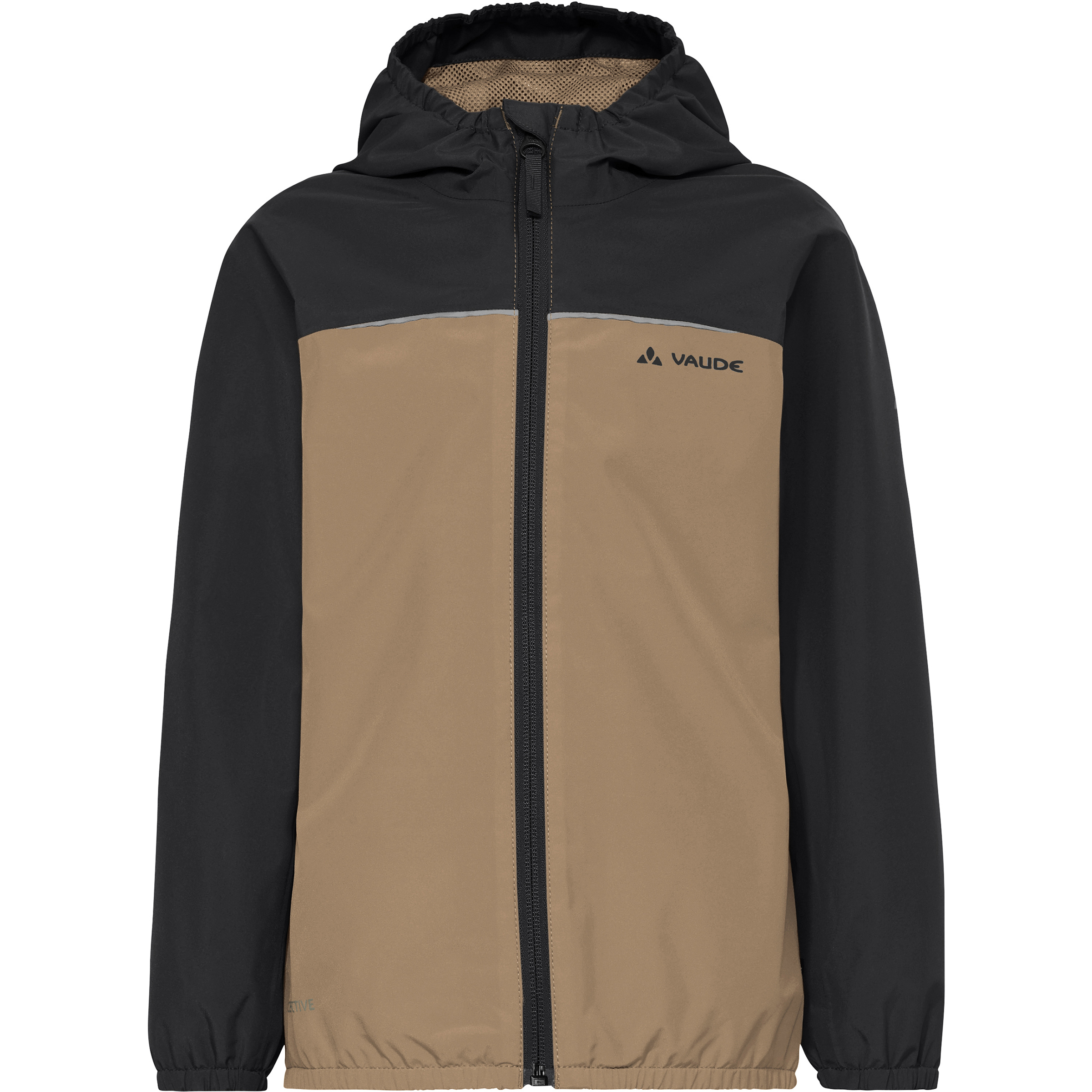 Vaude Turaco III Kinder Regenjacke schwarz Größe 92 Lifestyle Winddicht Wasserabweisend