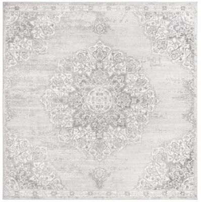 SAFAVIEH Brentwood Coral Distressed Medallion Rug