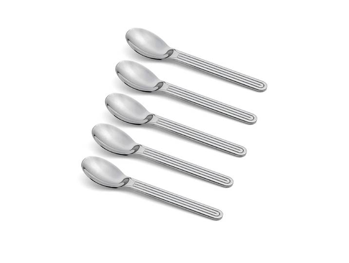HAY - Sunday Cutlery Teelöffel-Set, Edelstahl (5-teilig)